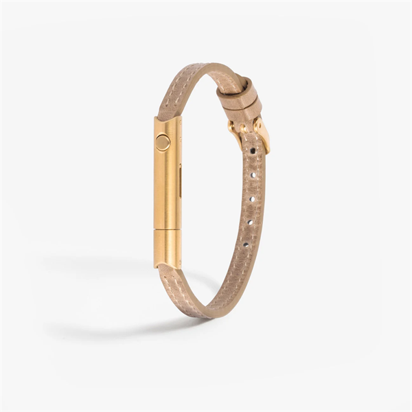 Selvforsvars-Armbånd | Classic | Sand | Gold